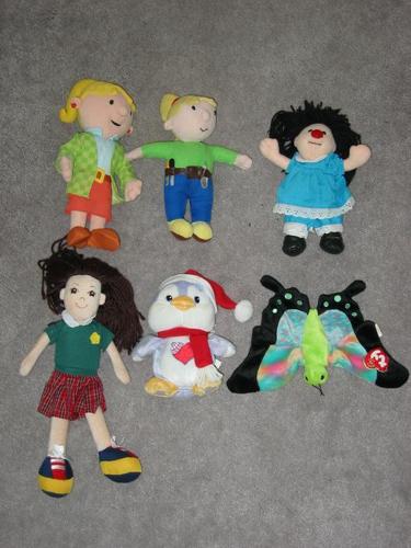 * NOW $2 each - Baby toy stuffies & dolls - very clean