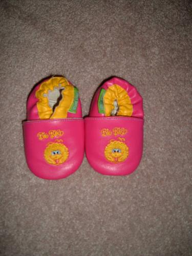 12-18 months sesame street slippers, 18-24 mths robeez slippers