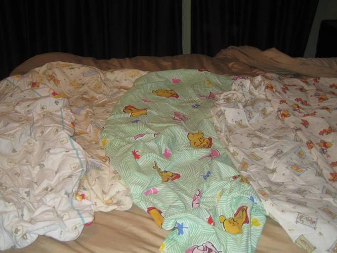 5 winnie the pooh crib sheets
