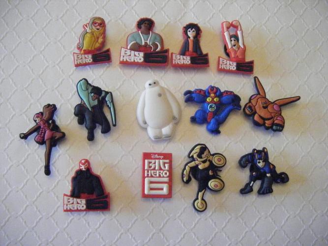 Big Hero 6 Shoe Charms for Crocs or Magnets