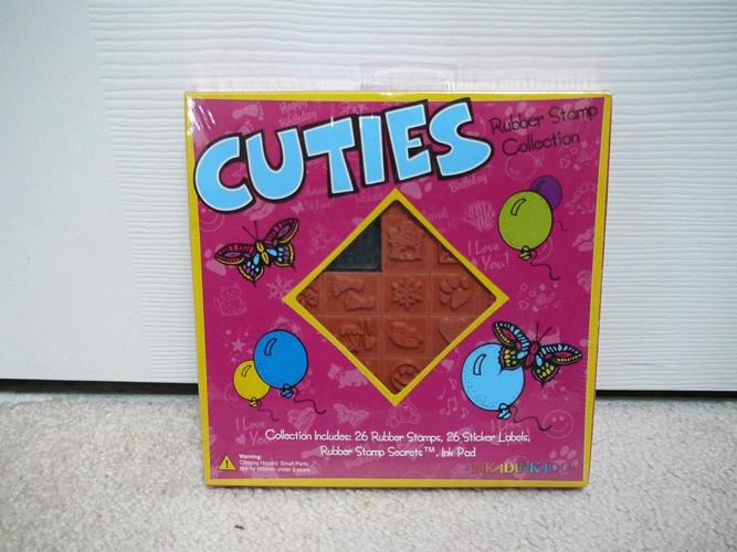 Cuties rubber stamp sets NEW