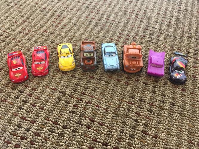 Disney Cars from the movies Cars 1 and Cars 2