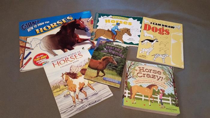 Drawing Books for Horses and Dogs