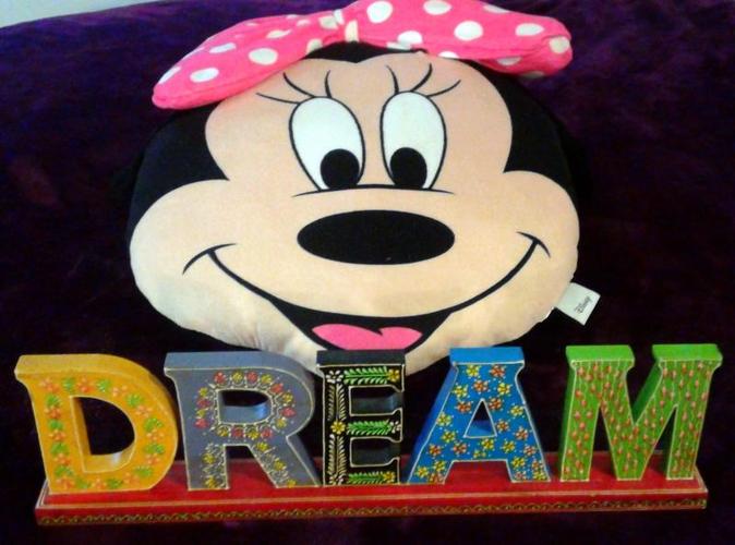 Minnie Pillow and Dream Decor