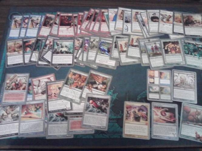 MTG magic cards Unhinged over 80 cards.
