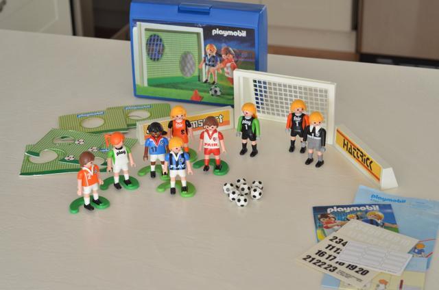 Playmobil Soccer set and Extras