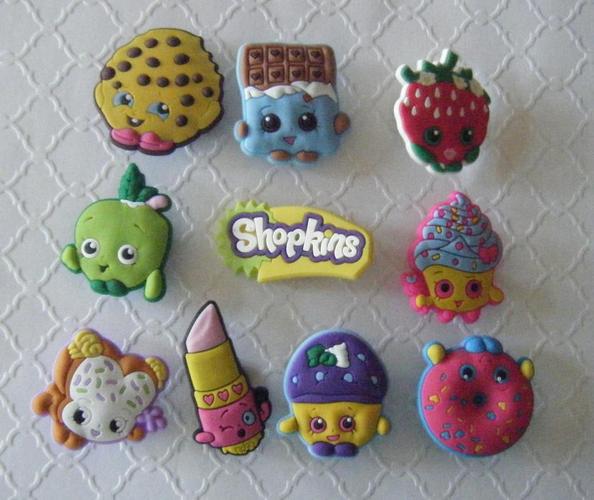 Shopkins Shoe Charms for Crocs or as Magnets
