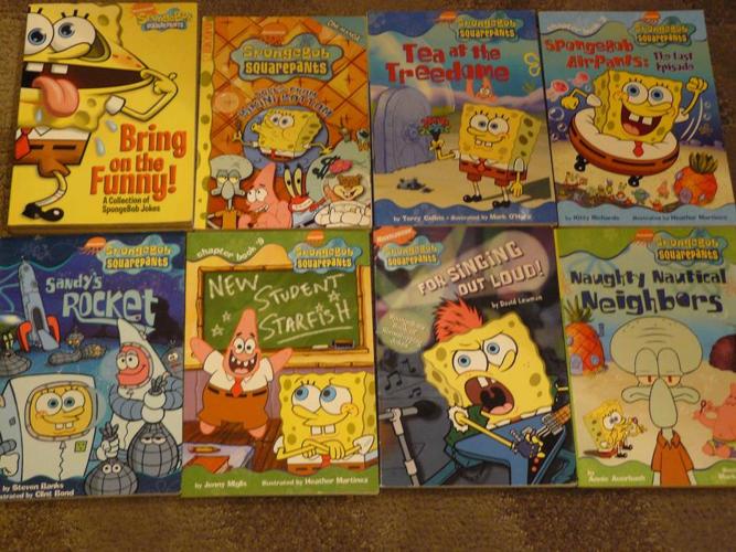 Sponge Bob Squarepants Books - 8 books for $7