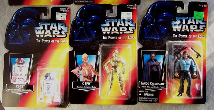 1990's star wars action figures
