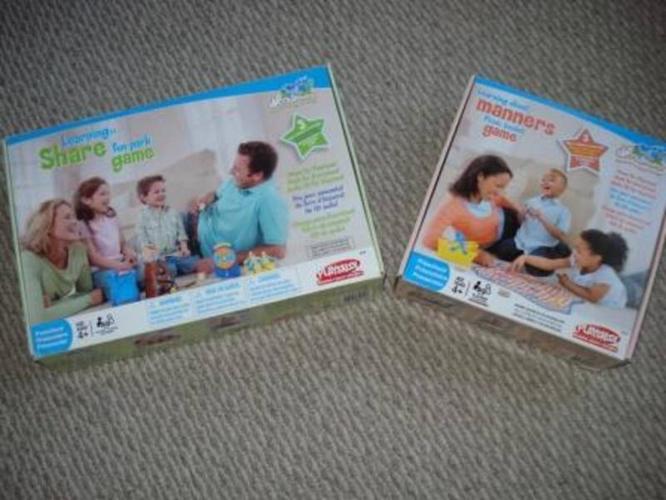 Two Learning Games by Playskool