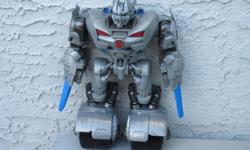 11 inch Transformers Sideswipe
with working sounds