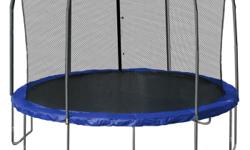 14" ft trampoline with enclosure for sale. It is similar to the attached image. Excellent condition. Seldom used. $250 obo.