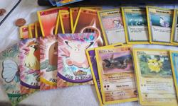 1999 POKEMON CARDS FOR SALE-38 CARDS.Give me offer.Phone -306-999 0249