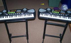 2 Children's Kawasaki Keyboards for sale.  Battery operated.  Bought last Christmas from Costco.  Barely used.  Excellent condition.  Like new.  Would make great xmas gifts!! Asking $25. each or $40. for the pair.  Have twins so have 2 of everything!
