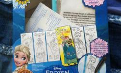 "Frozen" light up fun tracer c/w 1 tracing unit, 5 markers, 1 sparkly sticker sheet, 1 tracing marker, 8 tracing sheets and 10 plain paper sheets. BRAND NEW NEVER BEEN OUT OF THE BOX. Ages 3+ Looking for $20.00, contact Jodi at jodichatfield@live.com or