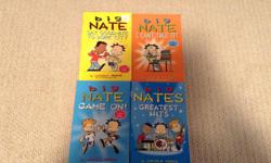 4 Big Nate books in great condition. I loved these books from grades 2-4. I'm sure if you have kids in those ages, they will adore these books!