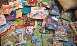 I have a huge collection of children's books They were my children's books but they are all grown. A bunch of classic Disney books perfect condition and also scholastics books Good for teachers or babysitters