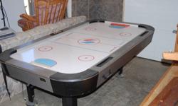 Reduced!! as Gifts for the Family
 
Air Hockey Table - $125.00 
- 4x8
- comes with paddles and pucks
- hardly used, good shape-    
 
Ping Pong Table -$40.00
- Folding table
- Disasembled for easy move
- comes with net and one set of paddles 
 
Take both
