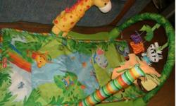 play mat $25 bought new and daughter doesnt like. used once
mobile $15 got another one as gift, selling this one
new tigger snow suit $25 bought another one that was more for a girl
coming to pa this week. lemme know if you want delivered!!
located in