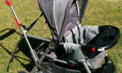 bought this spring. awesome stroller! lots of room underneath. tray folds down for infant carseat to click in... No attachment needed. 5 point harness in front seat, 3 point harness in back seat.
This ad was posted with the Kijiji Classifieds app.