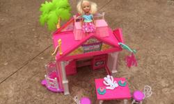 Barbie Chelsea Clubhouse. Excellent condition.
My daughter has just out-grown it now.
(it's $30 to buy new.)