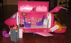 Barbie Glam Jet with all the accessories; in excellent condition.