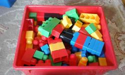 Bin of Mega Blocks (not including container pictured). Smoke free home.