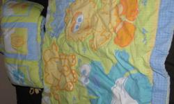 Boys Sesame Street Crib sheet, Comforter and Bumper pad from a
non smoking home $5.00