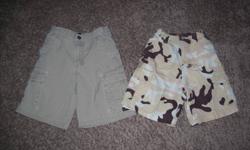 Beige shorts bum equipment size 5 - $4,
Camo shorts bum equipment size 5 - $4