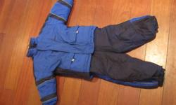 boys 2 piece blue Osh Kosh snow suit, size 3 x.