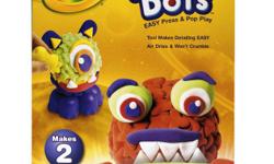 Product Description
Crayola Model Magic Presto Dots Monsters
Crayola Monsters Presto Dots is easy and fun for kids to create unique characters with bumpy, 3D textures made from soft, squishy Model Magic.
Presto Dots is detailed sculpting made easy
Kids
