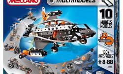 Product Description
Meccano 5550 Multi Models 10 Models Kit Ages 8+
Meccano multi model kits are great at building paying attention, motor and visual spatial skills.
This is the classic meccano kit where children can build and construct 10 different