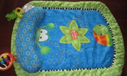 I am offering a Bright Starts tummy time play mat.  It is in excellent condition and comes from a smoke free home.  $10