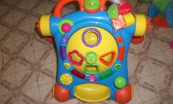 includes shapes
battery operated
musical
fun
colorful