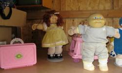 Have a multitude of different Cabbage Patch dolls dressed in their own outfits for sale.   Best offer for the lot. Have other dolls as well.  Contact me at  mailto:debhoule221@msn.com if interested.