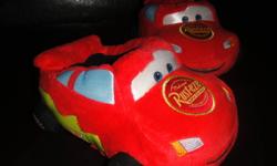 Brand New Lightning McQueen SlippersNever worn .... except on his hands a few times! :)Size 7/8 TAsking 5.00Thanks