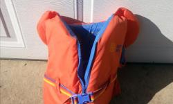Youth Vest -
chest size 55 to 85 cm or 22 to 34 inches
27 to 41kg or 60-90lbs
Excellent condition