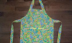 Child's CHEF APRON - NEW
Handmade *One-of-a-kind*
large pocket
measures 23" long
1)Colour Splash     $13.00
2) Semi Truck         $14.00
Makes a GREAT GIFT/Stocking Stuffer!
 
1