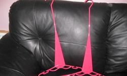 I have approx 12 Childrens Pink Extension Hangers.  These hangers help little ones be a big girl by getting their own clothes....
 
Asking $5.00
 
Pick up Niagara Falls