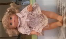 Real nice China doll in excellent condition. 1994 Cititoy china doll T914.
If you require more information or to make arrangements to view this item please call 306-352-1997. I can only take phone calls on this item. Do not e-mail me as I won't be