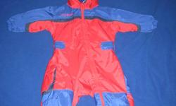 Gently used one piece snowsuit for 18 month old.  Excellent condition, non-smoking home.