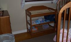 I am selling a crib with matresse , change table and dresser. Bought it for $600.00 last year. Great condition.