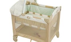 I am selling Graco Travel Lite Crib with Stages....Versatile, two-stage bassinet also converts to a portable playard....There's a full-size bassinet with a comfy quilted mattress; new mid-height for extended use - keep your infant closer, for longer! The