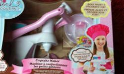 I am selling girl gourmet cup cake maker never been use asking $10 call or email me 577-6231 or 472-3010
This ad was posted with the Kijiji Classifieds app.