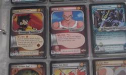 For higher resolution pictures and a more comprehensive list visit the following albums for a complete listing:
Dragonball Z: http://imgur.com/a/Vqaef
Digimon : http://imgur.com/a/JouXq
Magic The Gathering: http://imgur.com/a/JOem2
Asking 20$ for each set
