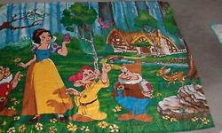Disney towel larger beach or bathroom scenic towel our movie an chanted forest on an exclusive bath sheet thatcould double as wall art plush 100% cotton colour-fast .64 in long x 34100%cotton machine wash warm water bought at the Disney store.like new