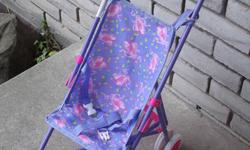 Excellent Condition!!!! This umbrella stroller is a metal frame and folds for easy storage. Non-smoker & no pets. Located in Waterdown. Call Lisa at (905) 689-1410.