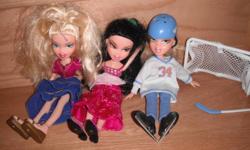 Ballet dolls -hockey player Brats asking 15.00$  or best offer 
Thank you! Lucie
