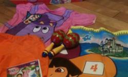 Comes with DVD, Dora outfit, maracas and adventure mat
Pick up only
This ad was posted with the Kijiji Classifieds app.