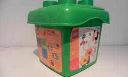 Bucket of Duplo age 18 month and up .